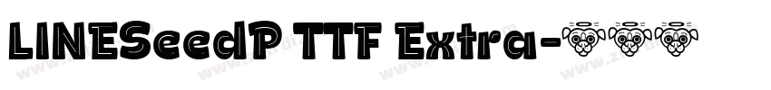 LINESeedP TTF Extra字体转换
